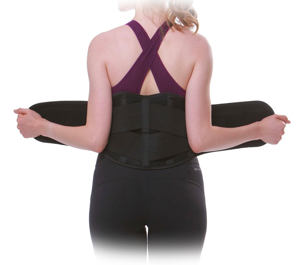 Бандаж Поясничный ANRI.E. BS-001 с Рёбрами Жёсткости (Чёрный) Бандаж Поясничный ANRI.E. BS-001 с Рёбрами Жёсткости (Чёрный)