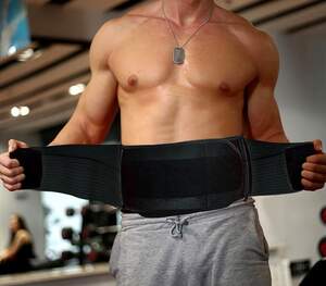 Бандаж Поясничный ANRI.E. BS-001 с Рёбрами Жёсткости (Чёрный) Бандаж Поясничный ANRI.E. BS-001 с Рёбрами Жёсткости (Чёрный)