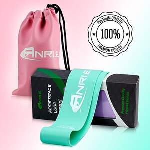 Резинки для Фитнеса ANRI.E. (3 шт) Силиконовые Резинки для Фитнеса ANRI.E. (3 шт) Силиконовые