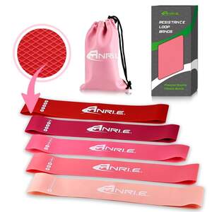 Резинки для Фитнеса ANRI.E. (5 шт) Латексные Резинки для Фитнеса ANRI.E. (5 шт) Латексные