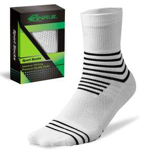 Носки Спортивные ANRI.E. - Высокие, Белые
