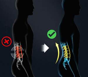 Бандаж для поясниці ANRI.E. BS-001 з Ребрами Жорсткості (Рожевий) Бандаж для поясниці ANRI.E. BS-001 з Ребрами Жорсткості (Рожевий)