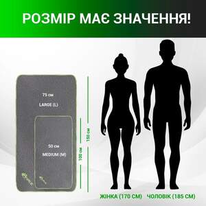 Полотенце Спортивное ANRI.E. 150х75 см Микрофибра - Темно-серый