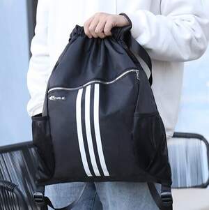 Сумка Мешок Спортивная ANRI.E. 40*50 см (Чёрный)