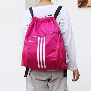 Сумка Мішок Спортивна ANRI.E. 40*50 см (Фуксія) Сумка Мішок Спортивна ANRI.E. 40*50 см (Фуксія)