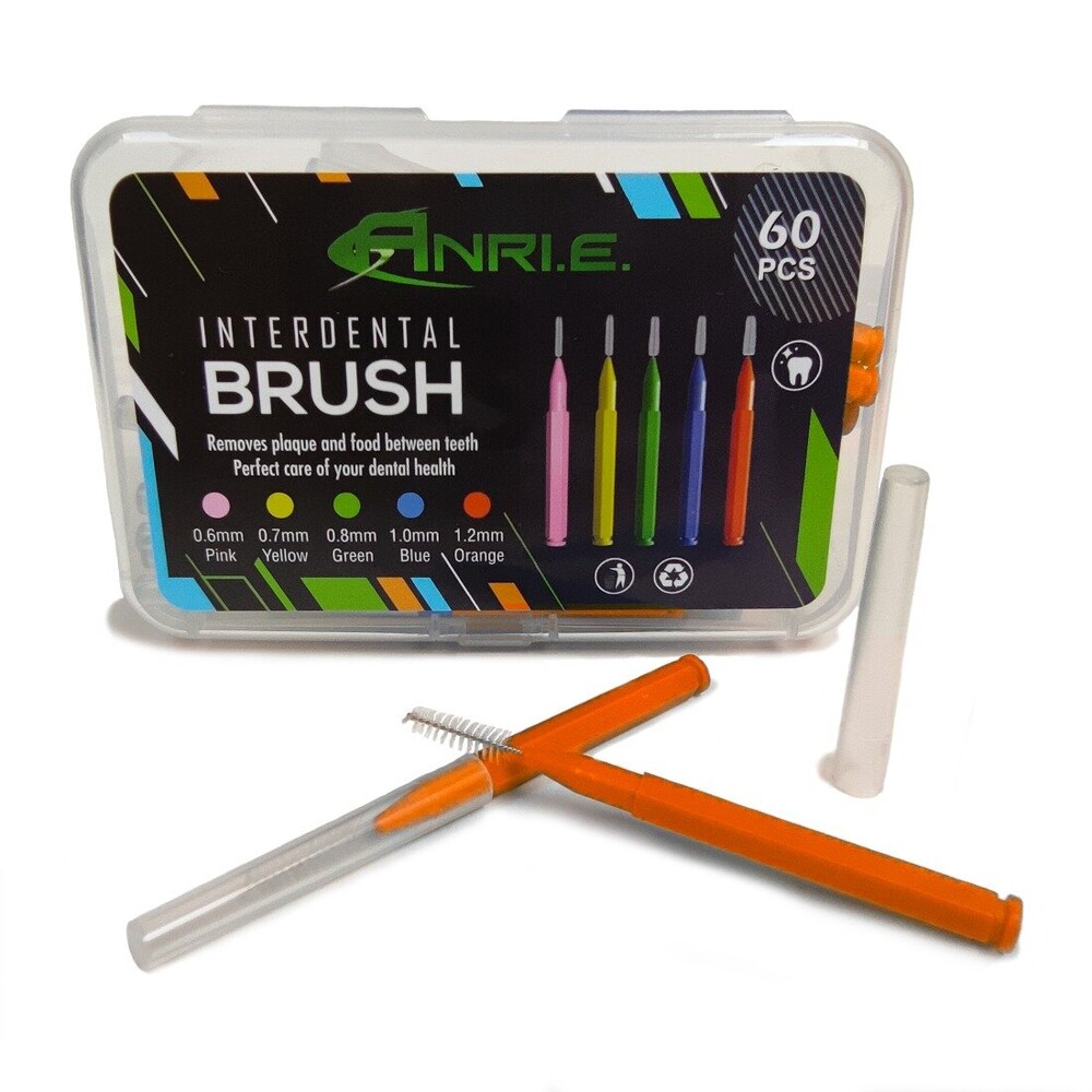 Ёршики Межзубные ANRI.E. (60 шт) - Оранжевый (1,2 мм) Ёршики Межзубные ANRI.E. (60 шт) - Оранжевый (1,2 мм)