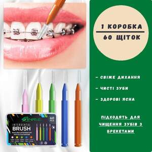 Ёршики Межзубные ANRI.E. (60 шт) - Оранжевый (1,2 мм) Ёршики Межзубные ANRI.E. (60 шт) - Оранжевый (1,2 мм)