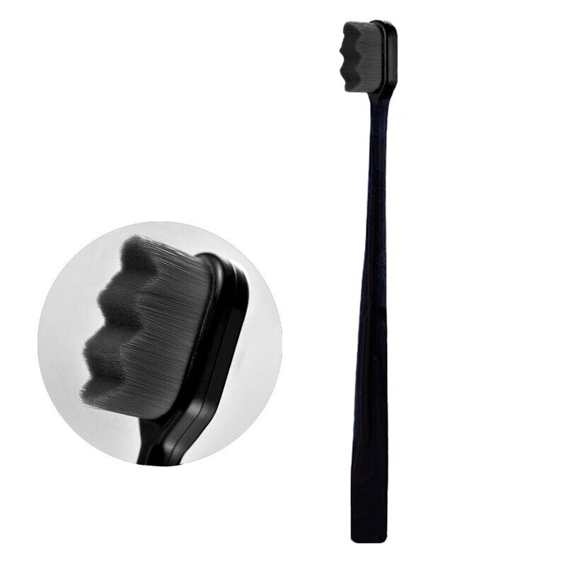 Зубна Щітка Ультрам'яка ANRI.E. - Чорний/Чорний Зубна Щітка Ультрам'яка ANRI.E. - Чорний/Чорний