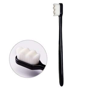 Зубна Щітка Ультрам'яка ANRI.E. - Чорний/Білий