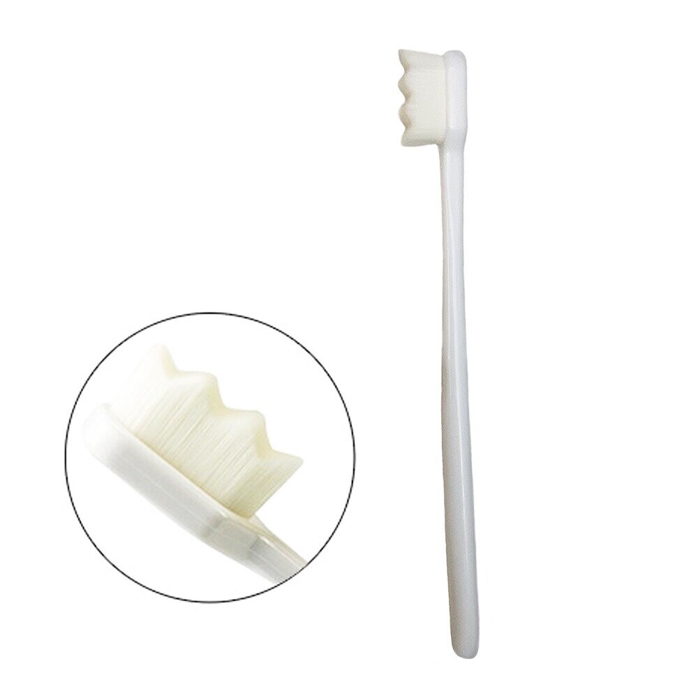 Зубная Щетка Ультрамягкая ANRI.E. - Белый/Белый Зубная Щетка Ультрамягкая ANRI.E. - Белый/Белый