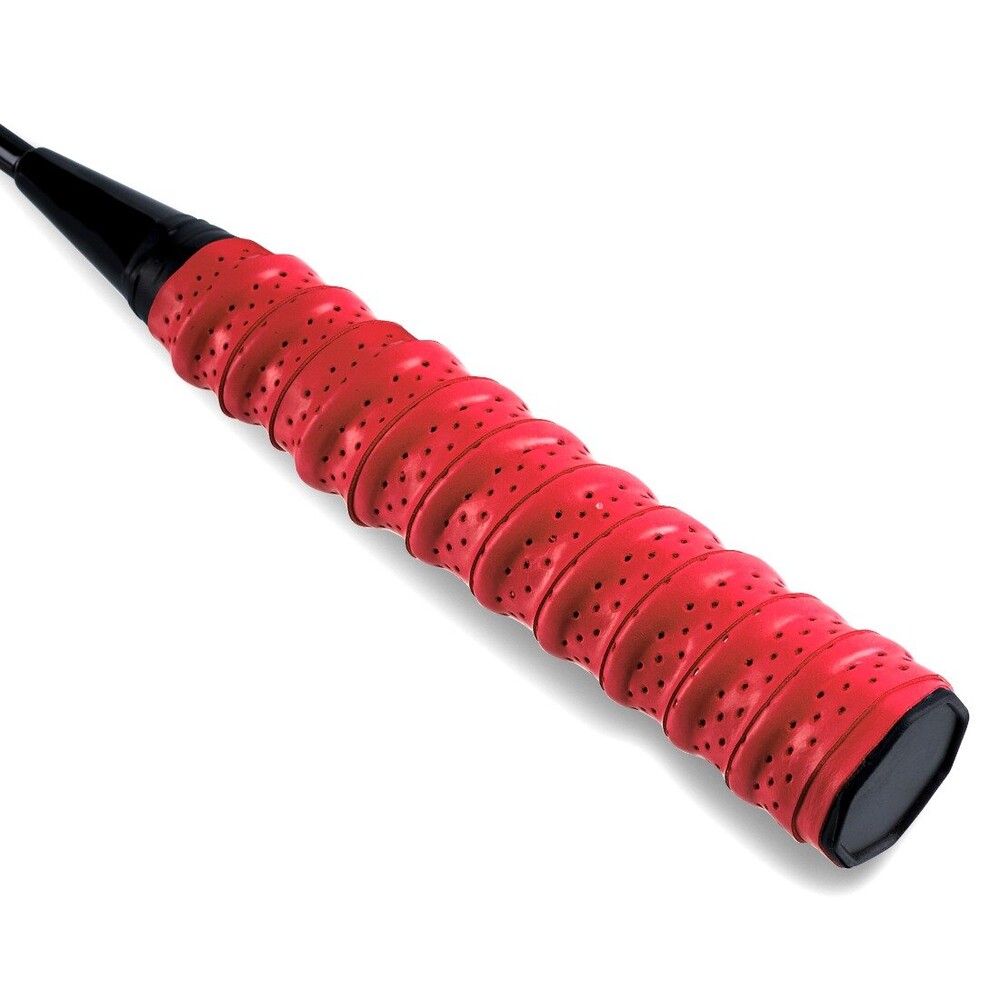 Намотка на Ракетки (1 шт) Перфорированная – Красный Намотка на Ракетки (1 шт) Перфорированная – Красный